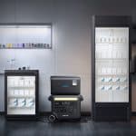 Anker F2600 power station with expansion battery powering multiple medical vaccine refrigerators, supplied by UPS Equip.