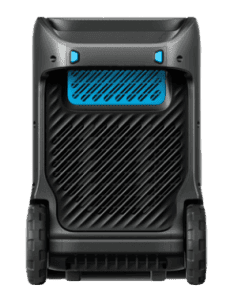 Side view of the Anker F2600 power station with sleek design and integrated ventilation, supplied by UPS Equip.